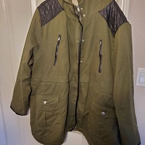Torrid jacket in Army green